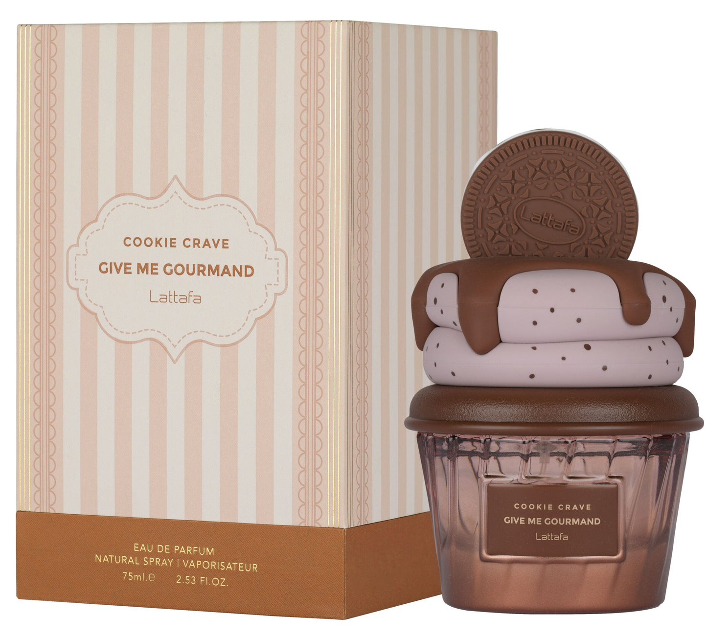 Lattafa Cookie Crave 75 ml – flacone e confezione ufficiali