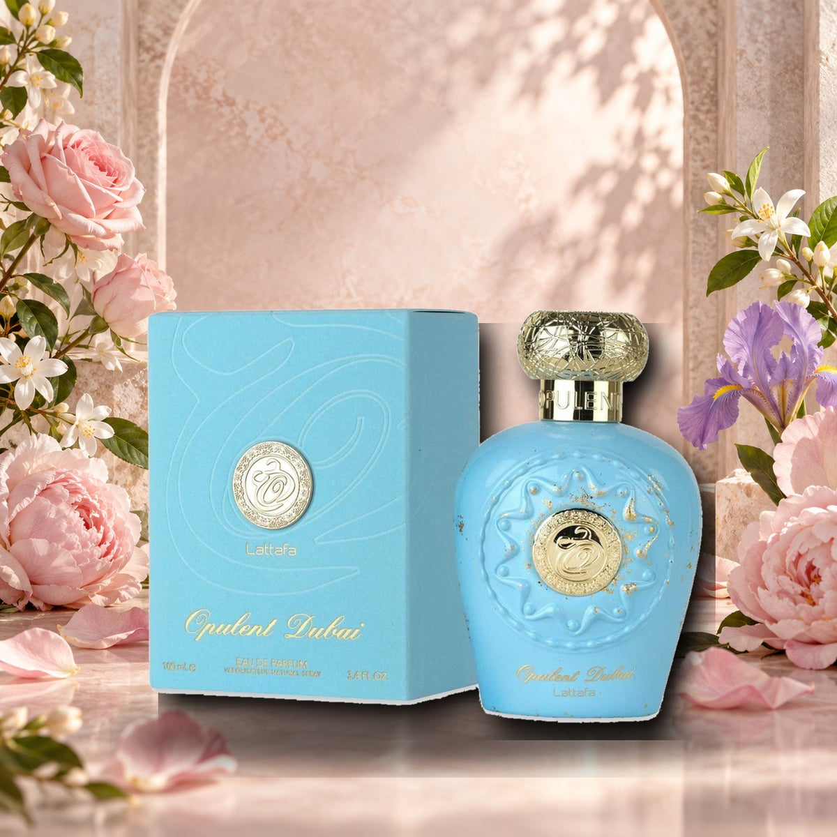 LATTAFA - OPULENT DUBAI - ambientazione floreale elegante