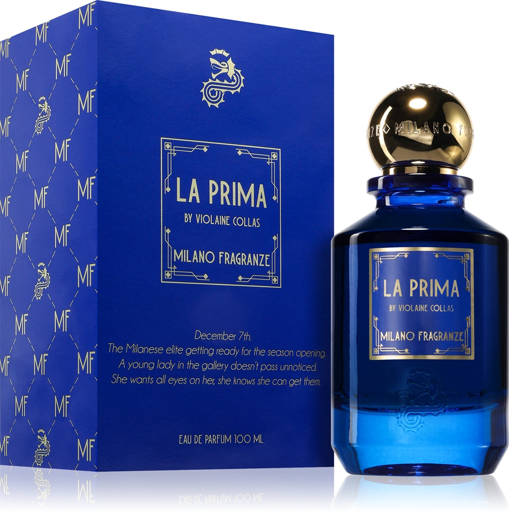 Milano Fragranze La Prima 100 ml, flacone e confezione