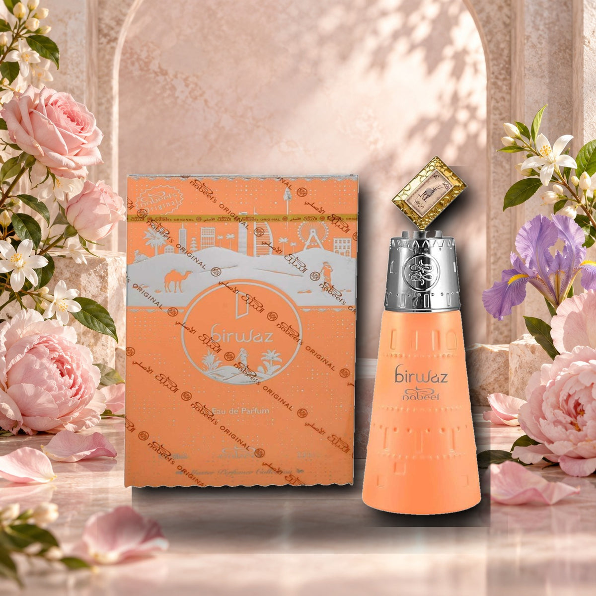 NABEEL - BIRWAZ - ambientazione floreale elegante