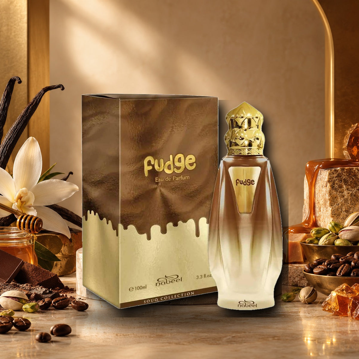 NABEEL - FUDGE - ambientazione calda gourmand