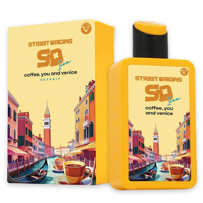 STREET ORIGINS - COFFE , YOU AND VENICE – flacone e confezione