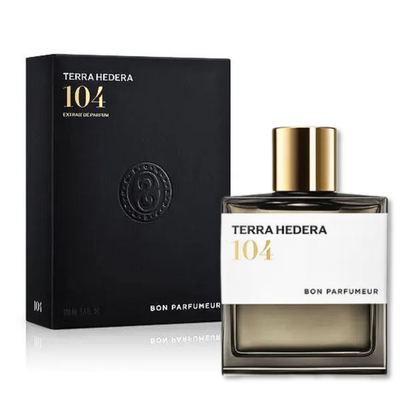 BON PARFUMEUR - 104 TERRA HEDERA – flacone e confezione