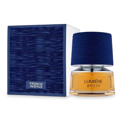 FRENCH AVENUE - LUMIÈRE GARÇON – flacone e confezione