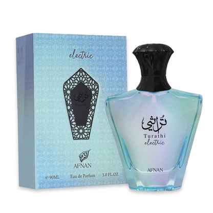AFNAN - TURATHI ELECTRIC – flacone e confezione