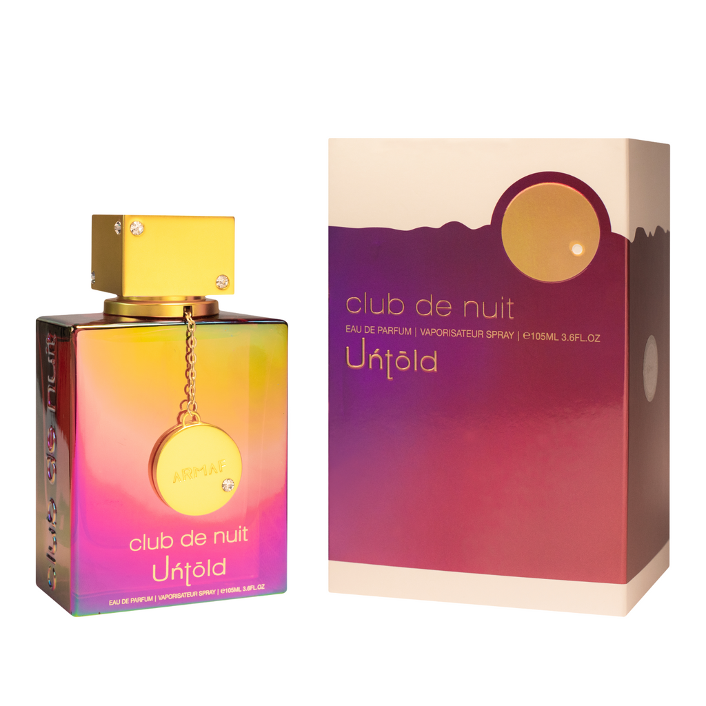 Armaf Club de Nuit Untold Eau de Parfum 105 ml — flacone e confezione