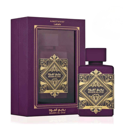 LATTAFA - BADE'E AL OUD AMETHYST – flacone e confezione