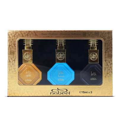 NABEEL - MINIATURE COLLECTION | UNIVERSO IRTH – flacone e confezione