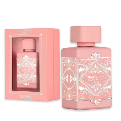 LATTAFA - BADE'E AL OUD NOBLE BLUSH – flacone e confezione