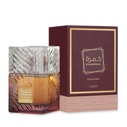 LATTAFA - KHAMRAH DUKHAN – flacone e confezione
