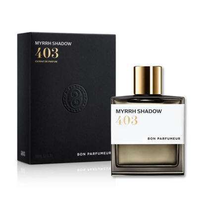 BON PARFUMEUR - 403 MYRRH SHADOW – flacone e confezione