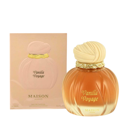 MAISON ASRAR - VANILLA VOYAGE – flacone e confezione
