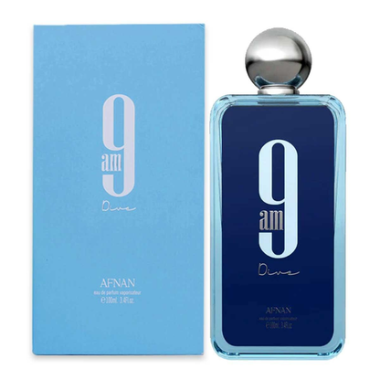 AFNAN - 9 AM DIVE – flacone e confezione