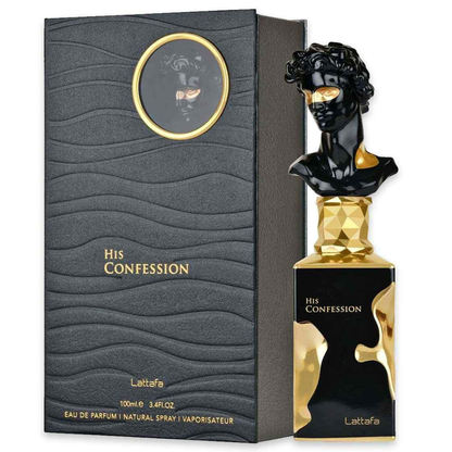 LATTAFA - HIS CONFESSION – flacone e confezione