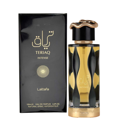 LATTAFA - TERIAQ INTENSE – flacone e confezione