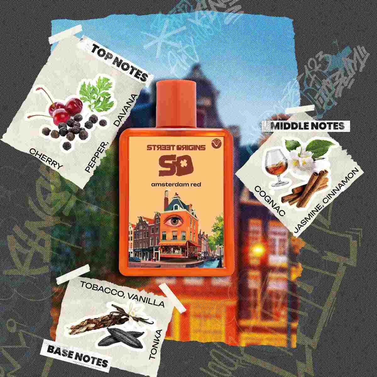 STREET ORIGINS - AMSTERDAM RED
