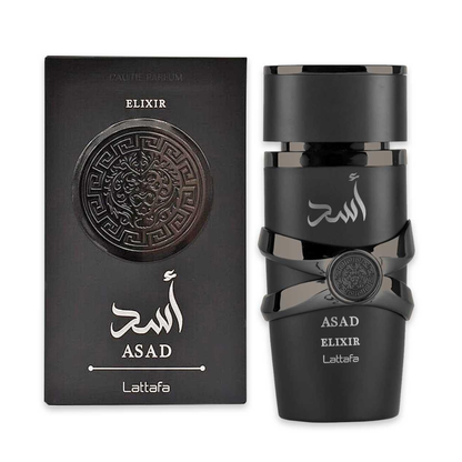 LATTAFA - ASAD ELIXIR – flacone e confezione