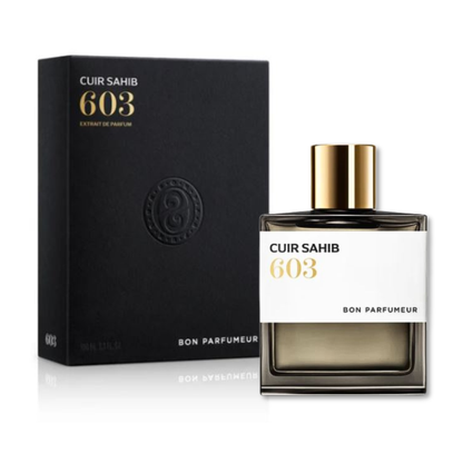 BON PARFUMEUR - 603 CUIR SAHIB – flacone e confezione