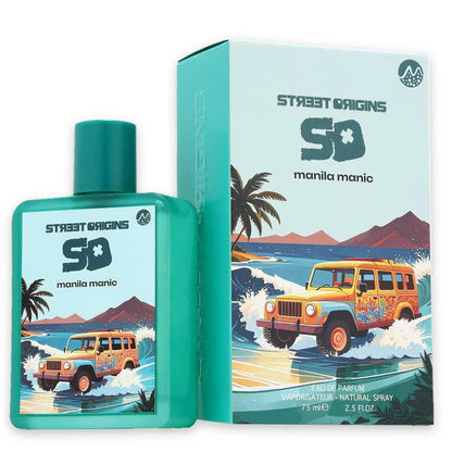 STREET ORIGINS - MANILA MANIC – flacone e confezione