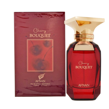 AFNAN - CHERRY BOUQUET – flacone e confezione