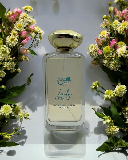 Acqua di Capri Lady 100 ml – flacone tra fiori bianchi