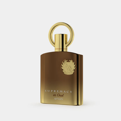 Afnan Supremacy in Oud 100 ml – flacone in prospettiva e confezione ufficiale