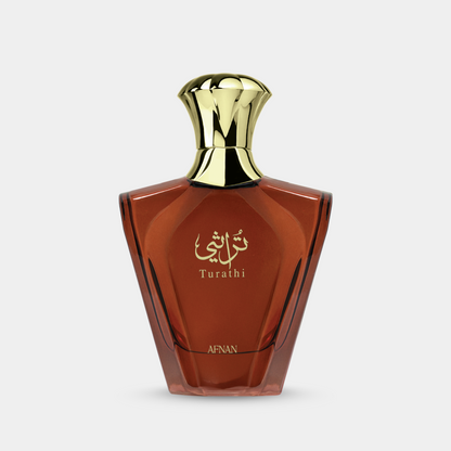 Afnan Turathi Brown Homme 90 ml – flacone frontale ufficiale