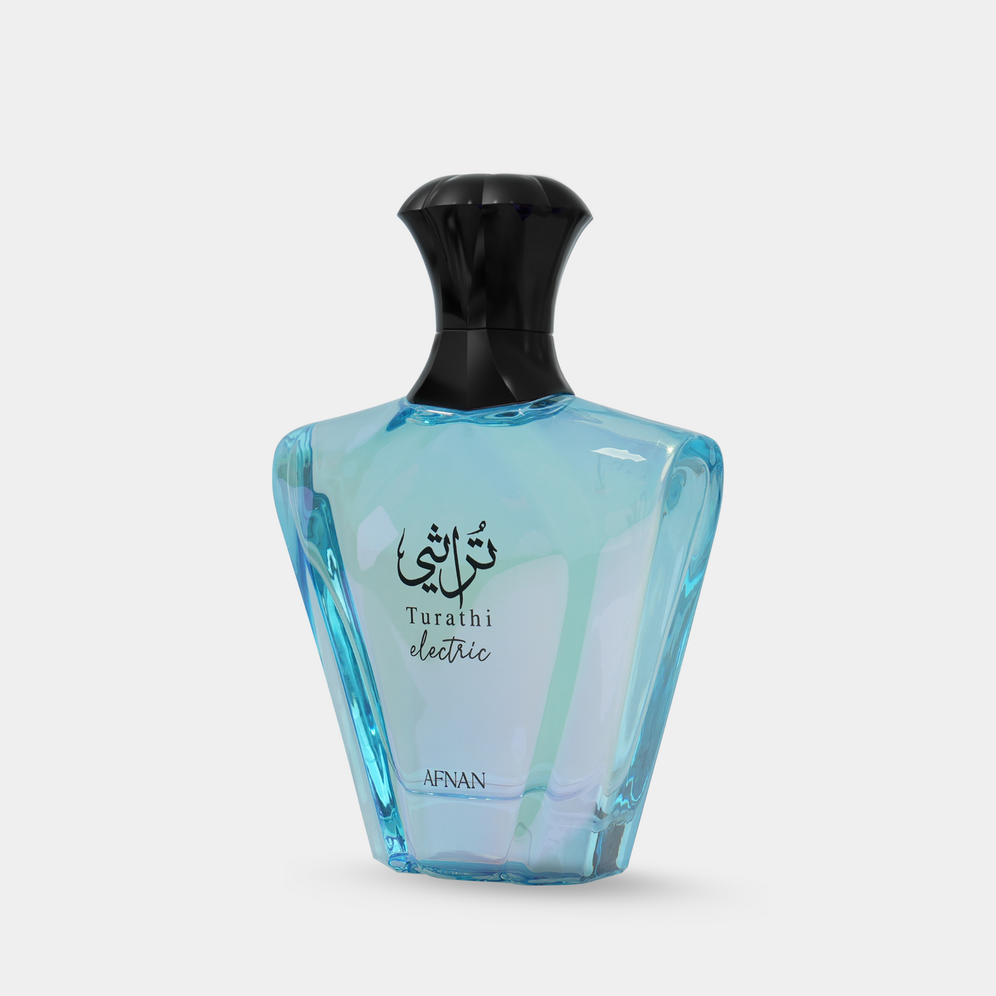 Afnan Turathi Electric 90 ml – flacone in prospettiva ufficiale