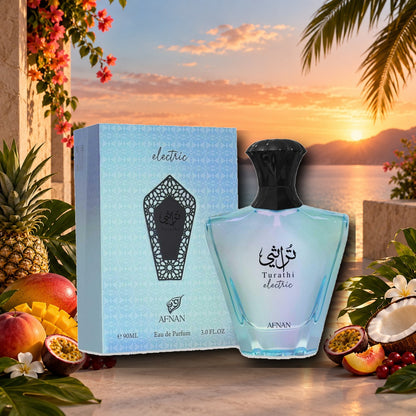 AFNAN - TURATHI ELECTRIC - ambientazione fruttata tropicale