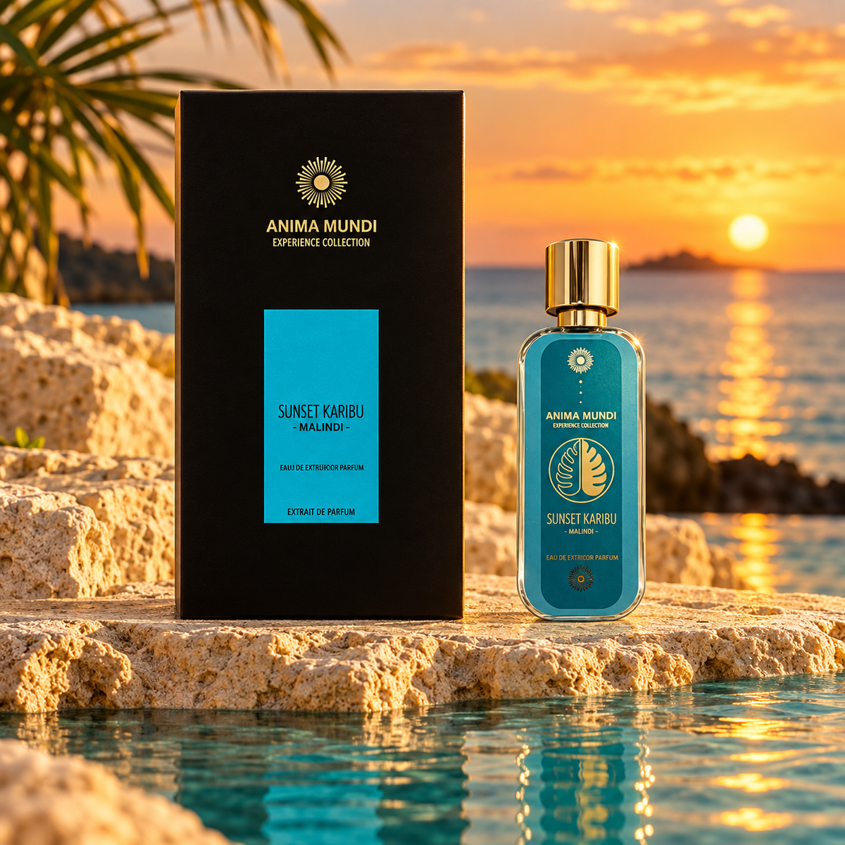 Anima Mundi Sunset Karibu Malindi con confezione al tramonto sul mare