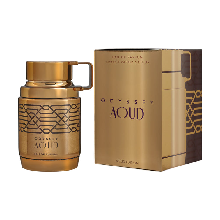 Armaf Odyssey Aoud Eau de Parfum 100 ml — flacone e confezione