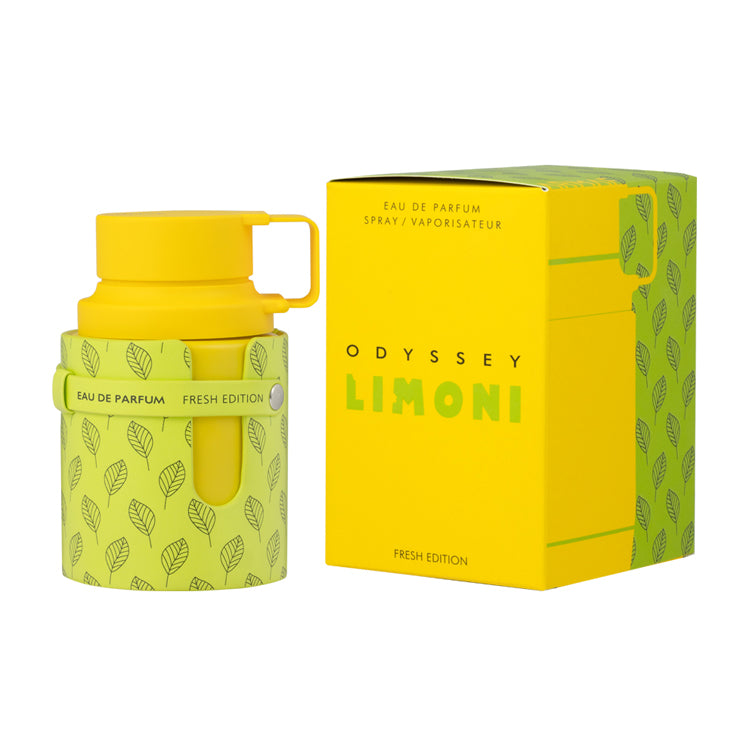 Armaf Odyssey Limoni Fresh Edition Eau de Parfum 100 ml — flacone e confezione