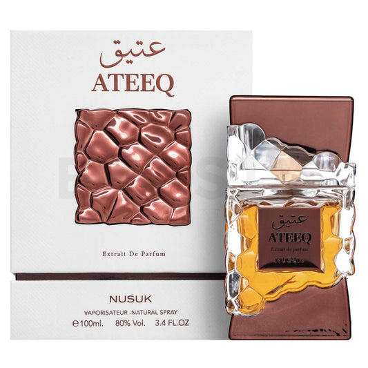 NUSUK ATEEQ 100 ml – flacone e confezione