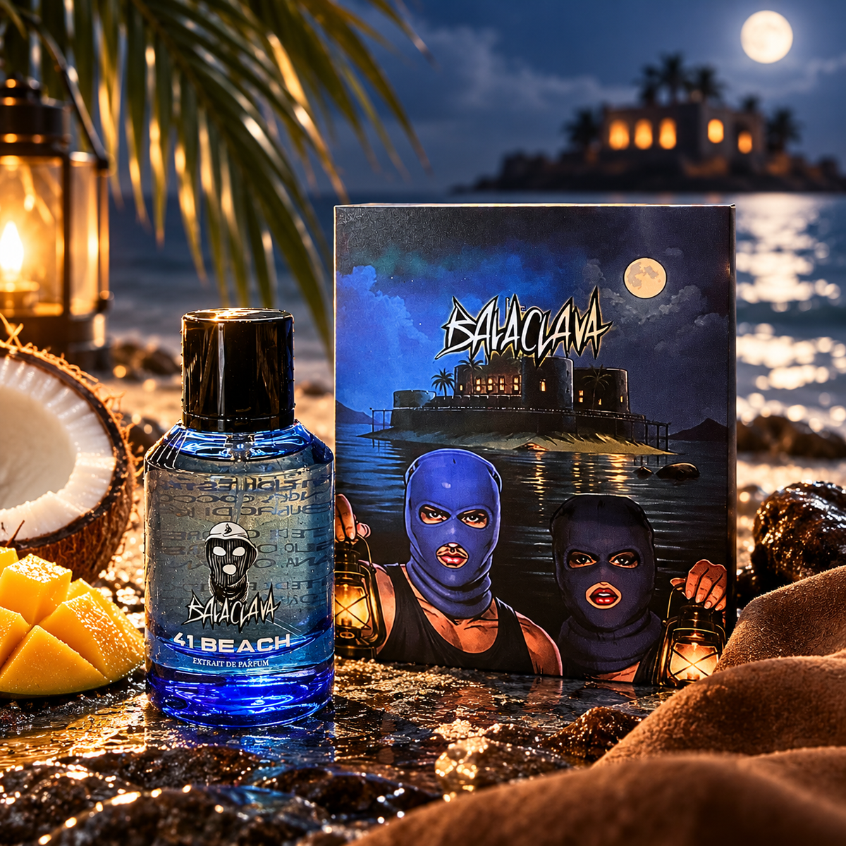 BALACLAVA - 41 BEACH – foto protagonista coerente con le note olfattive