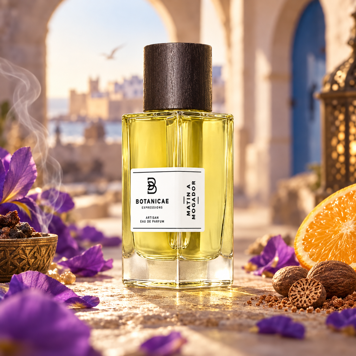 Botanicae Matin à Mogador con agrumi e spezie in una luce marocchina