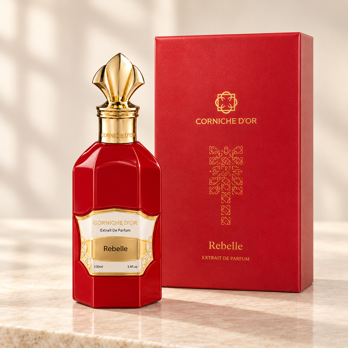 Corniche d'Or Rebelle 100 ml, flacone e confezione originale