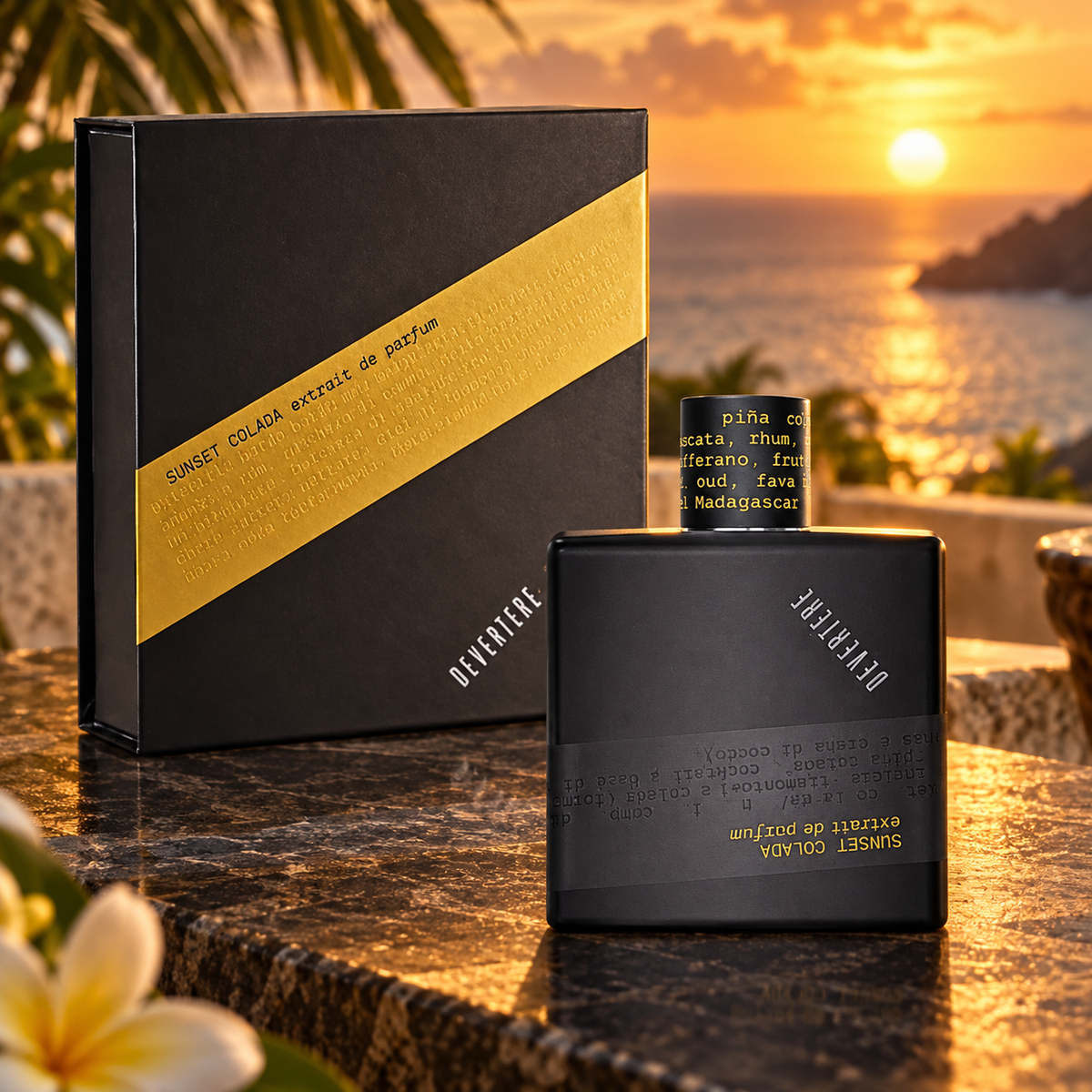 DEVERTERE - SUNSET COLADA — foto ambientata emozionale del prodotto