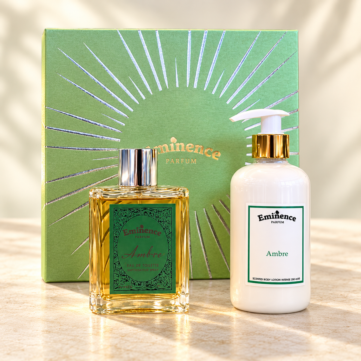 EMINENCE COMBO - AMBRE – Profumo e crema corpo con cofanetto