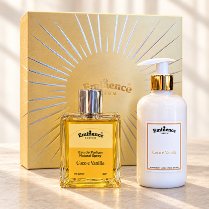 EMINENCE COMBO - COCCO & VANIGLIA – Profumo e crema corpo con cofanetto