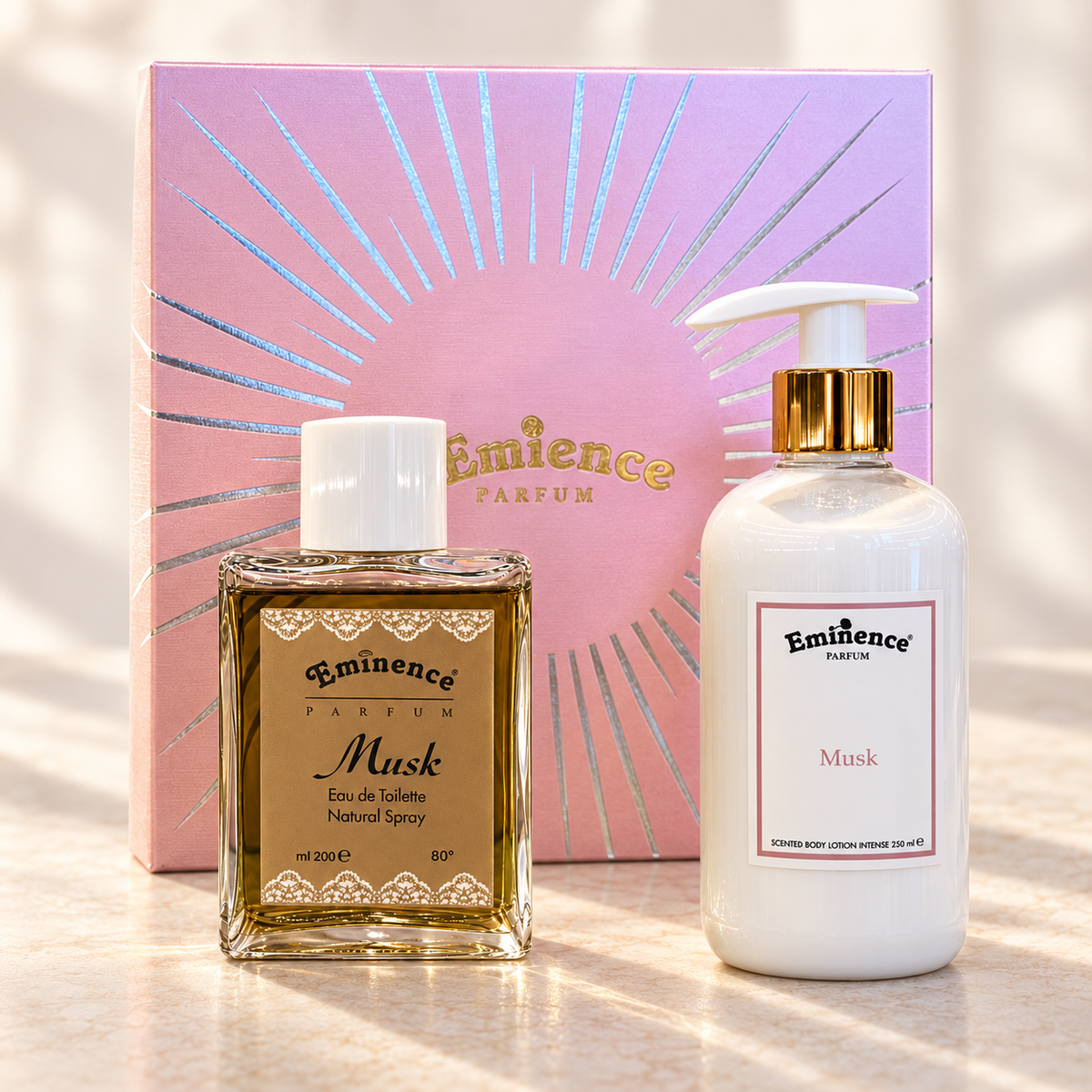 EMINENCE COMBO - MUSK – Profumo e crema corpo con cofanetto