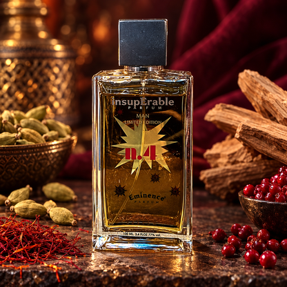 Eminence Insuperable Man n.4 tra cardamomo, zafferano e legni preziosi
