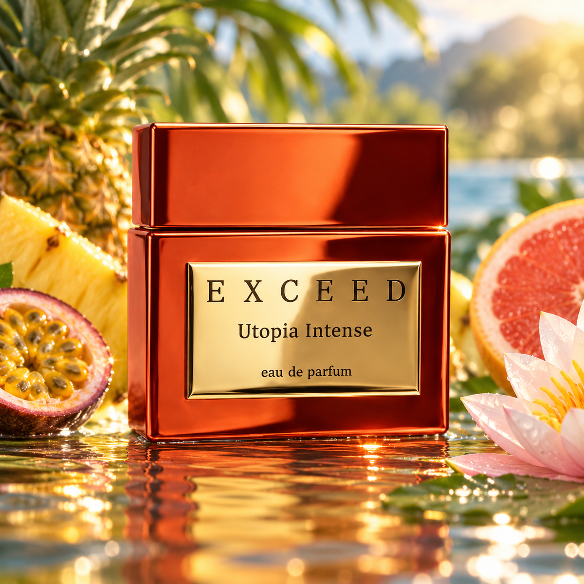 Exceed Utopia Intense tra frutti tropicali e fiori di loto
