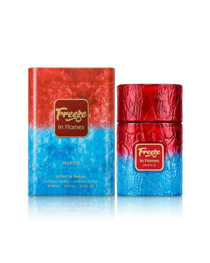 RIIFFS FREEZE IN FLAMES 100 ml – flacone e confezione
