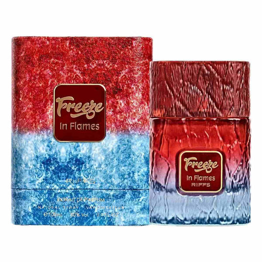 RIIFFS FREEZE IN FLAMES 100 ml – flacone e confezione