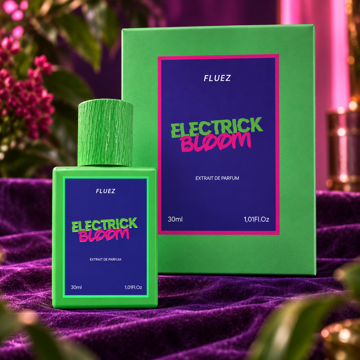 FLUEZ - ELECTRICK BLOOM — foto ambientata emozionale del prodotto