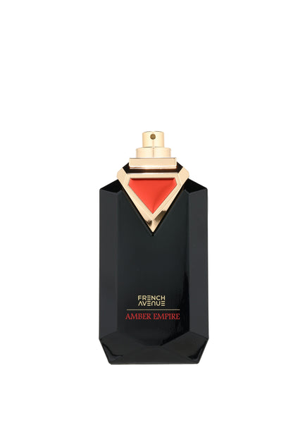 French Avenue Amber Empire Eau de Parfum 100 ml – flacone con vaporizzatore visibile