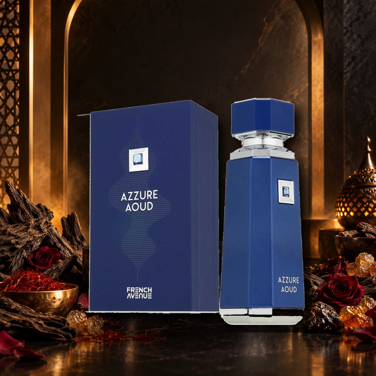 FRENCH AVENUE - AZZURE OUD - ambientazione orientale con oud e spezie