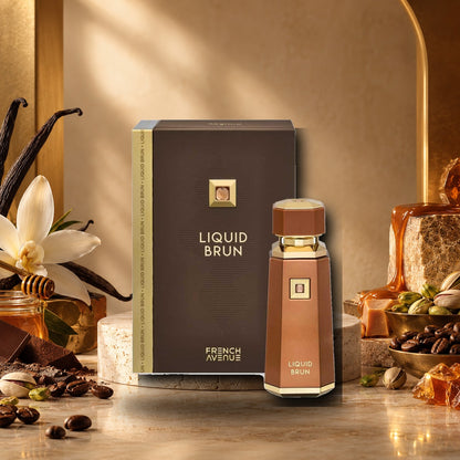 FRENCH AVENUE - LIQUID BRUN - ambientazione calda gourmand