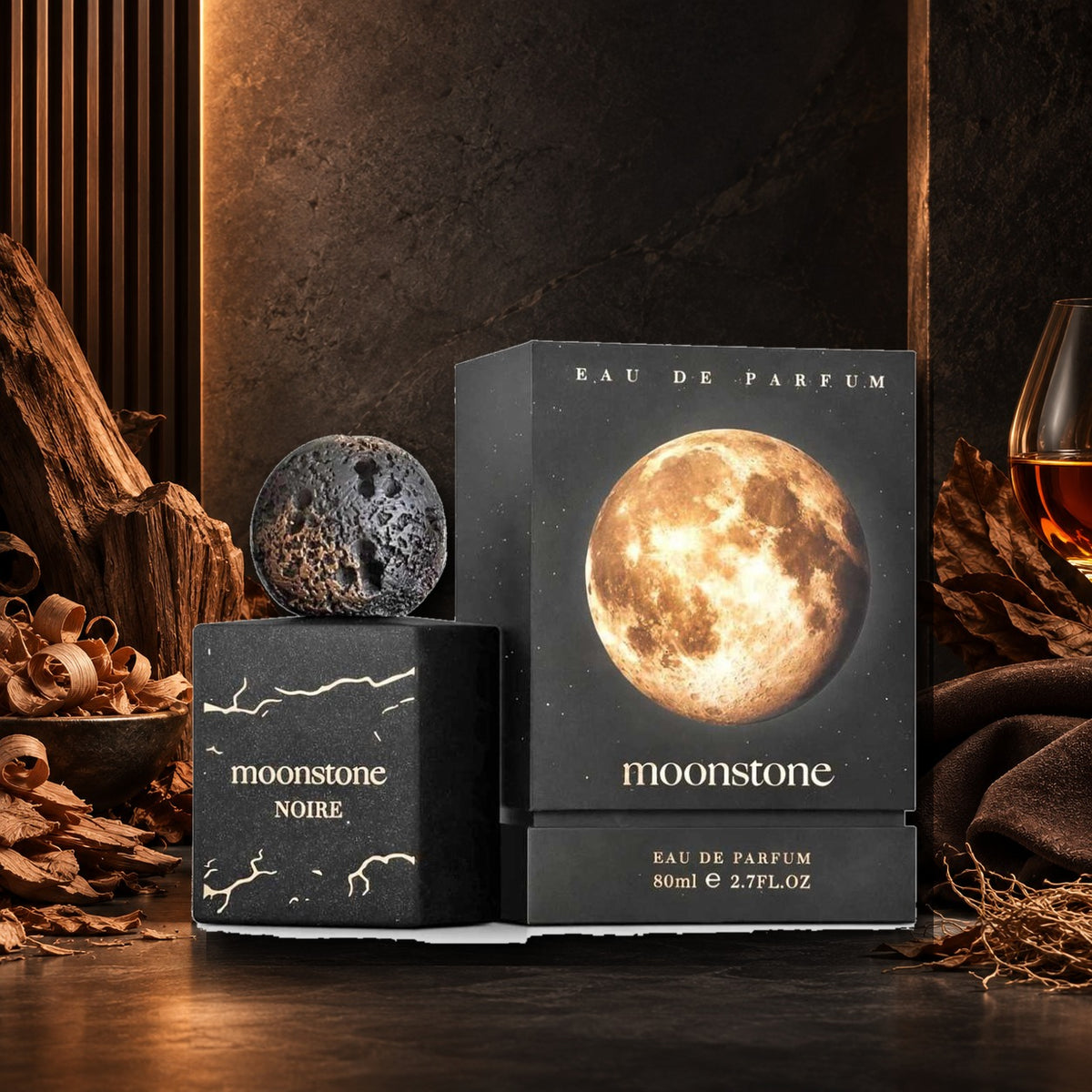 FRENCH AVENUE - MOONSTONE NOIRE - ambientazione legnosa e ambrata