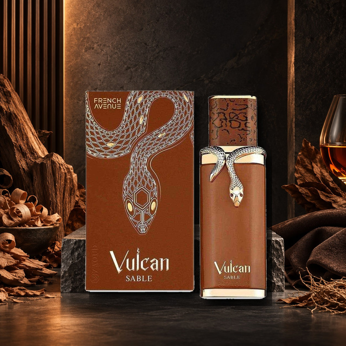FRENCH AVENUE - VULCAN SABLE - ambientazione legnosa e ambrata